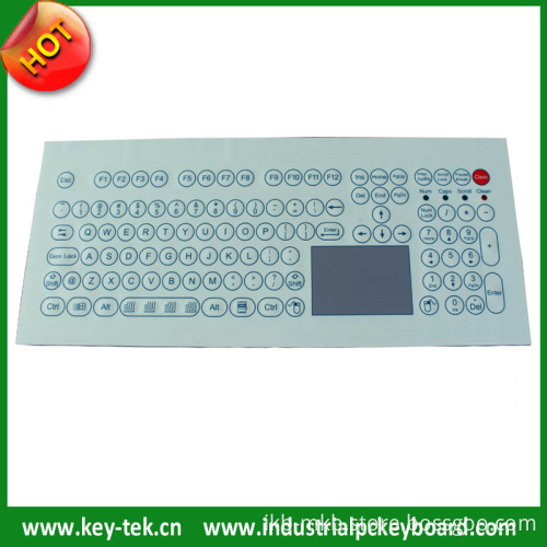 IP65 Dynamic Industrial Membrane Ruggedized Touchpad Keyboard